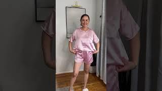 Amazon fashion finds “satin pajama set” #sleepweartryonhaul #sleepwear #amazonfashion #ltkfind