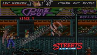 Streets of Rage - Fighting in the Street - Stage 1 (guitar cover)