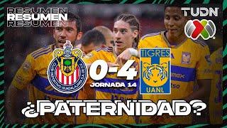 Resumen y goles | Chivas 0-4 Tigres | AP2023-J14 | Liga Mx | TUDN