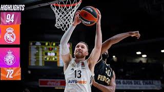 Real Madrid 94 - 72 As Mónaco Basket | Jornada 17 Euroleague