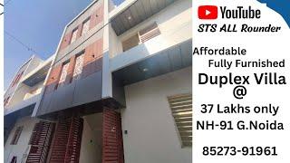 Affordable Furnished Duplex Villa for Sale, Greater Noida NH-91 – Just 37 Lakhs | STS ALL Rounder