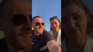 Hande Erçel and Kerem Bürsin live on Instagram - 06/09/2021