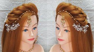 Stunning Open Hairstyles|Easy Wedding Hairstyle for Girls|Beautiful Twist Hairstyle|LK Hairstyle