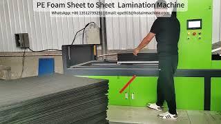 Maximizing Output with PE Foam Sheet to Sheet Lamination Machine