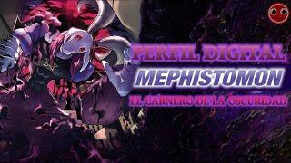 PERFIL DIGITAL MEPHISTOMON (MEPHISMON) | ANÁLISIS  Y ORIGEN #DIGIMON