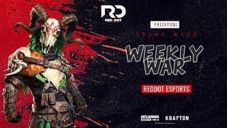 WEEKLY WAR QULIFY ROUND | LIGHTFORCE ESPORTS | REDDOT ESPORTS #bgmi#live