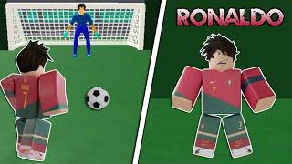 I Became Ronaldo In Realistic Street Soccer... (Roblox)