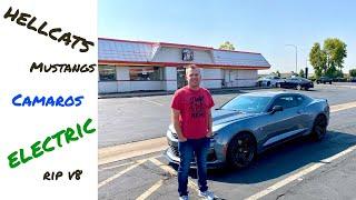 Fast Food in Fast Cars Episode 2: Industry Updates on Hellcats, Mustangs, Camaro's, Electric, and V8