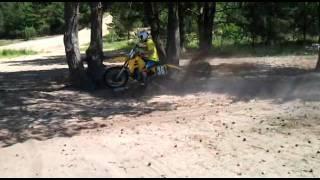 SUZUKI RM 250 wkopywanie