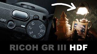 Dare I say "Cinematic"? Ricoh GR III HDF Model