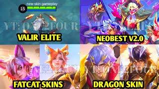 MLBB NEW UPDATE | NEOBEST VERSION 2.0 | FatCat Skin | Valir Elite Skins