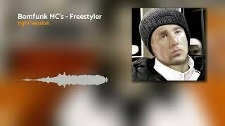 Bomfunk MC's - Freestyler (Gachi Remix) Right Version