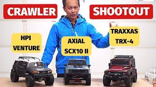 Best RC Rock Crawler Review -TRX4 SCX10 Venture