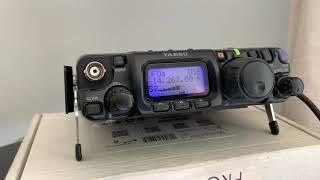 A brief overview of the functions and operation of my Yaesu FT-817 QRP rig