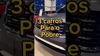 3 carros para o pobre #carros #gol #etios #classic #chevrolet