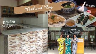 VLOG: Kitchen Makeover, Gala Day & Trying out Japanese foods w/ Besties  | Philippines