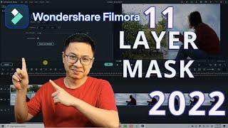 Filmora 11 New Animated Mask Effect Tutorial For Beginners