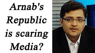 Arnab Goswami alleges media groups trying to stop my venture 'Republic' | Oneindia News