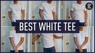 BEST WHITE T-SHIRT (Battle) | Asket, Uniqlo, Banana Republic, Express & More