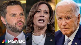 'Not the right day' for Vance to make 'partisan political attack' against Harris, Biden