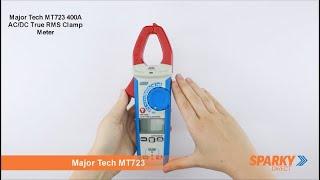 Major Tech MT723 | 400A AC/DC True RMS Clamp Meter