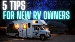 5 tips for new Rv owners! From an RV technician.