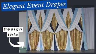 How to make drapes for any occasion