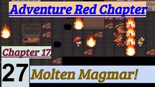 Pokemon Adventure Red Chapter #27 Molten Magmar! Museum On Fire & Diglett's Cave Fossils