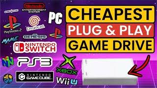 The Cheapest Plug & Play Game Drive Loaded w/ Over 38,200 Game! Xbox Switch Gamecube N64 & More!