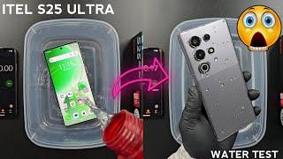 iTel S25 Ultra iP64 Waterproof Test | The Very First Water Test Of iTel S25 Ultra