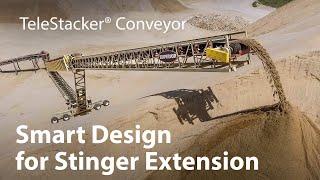 TeleStacker® Conveyor: Safe, Reliable Stinger Extension