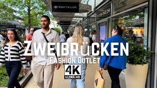 [4K] Zweibrücken Fashion Outlet Tour 2024! Shopping Center Near France Border ️