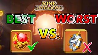 BEST and WORST Accessories in Rise of Kingdoms!