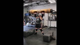 Evan Singleton training for World's Strongest Man 2023 #strongman #motivation #shorts #gymmotivation