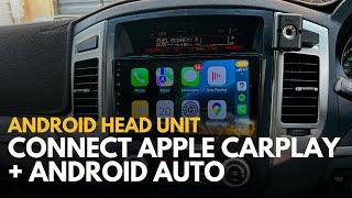 How To Connect Android Auto, Apple CarPlay, Phone Hotspot | Android Head Unit