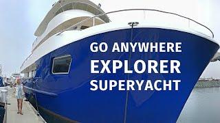 $ 8,900,000 ALLSEAS 92 EXPEDITION Explorer SuperYacht Tour Liveaboard Reisen rund um die Welt Yacht