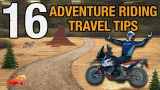 16 Adventure Riding TRAVEL tips | RIDE Adventures