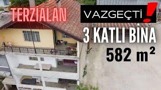 [SATIŞTAN VAZGEÇTİ] ARSA FİYATINA KAZDAĞLARI MANZARALI BAHÇELİ 3 KATLI BİNA 582 m² ARSA İÇİNDE