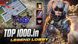 My Path To *LEGEND in Ultimate Royale!! | BGMI Legend Lobby Gameplay 