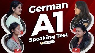 German A1 Speaking Test | Career@Germany | Best German language institute