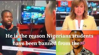 Meet Emdee Tiamiyu a Nigerian who exposed Nigerians in a BBC interview on why they move to the UK