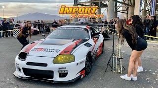 Low Car Limbo IFO Las Vegas, NV 2024 with Corvette vs Rat Rod vs Del Sol plus more!