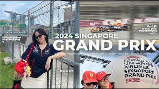 [242009] 2024 SINGAPORE GRAND PRIX VLOG: first time, f1 store, national gallery singapore vlog