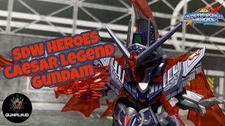 [GUNPLA ID] SDW HEROES CAESAR LEGEND GUNDAM.