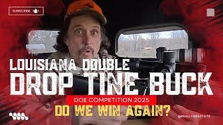 Late Season Drop Tine Buck Double | Doe Competition 2025