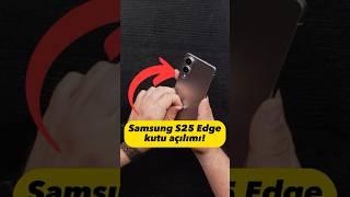 Samsung S25 Edge Unboxing! ASMR