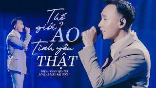 Thế Giới Ảo Tình Yêu Thật - Trịnh Đình Quang | Live at Mây Sài Gòn | Anh muốn bay xuyên thời gian