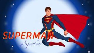 Super Man 2D Animate | Moho Tutorial | Moho 12