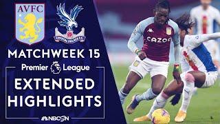 Aston Villa v. Crystal Palace | PREMIER LEAGUE HIGHLIGHTS | 12/26/2020 | NBC Sports