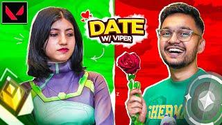 I Went On a Date With Viper From Valorant  Ft. @XyaaLive